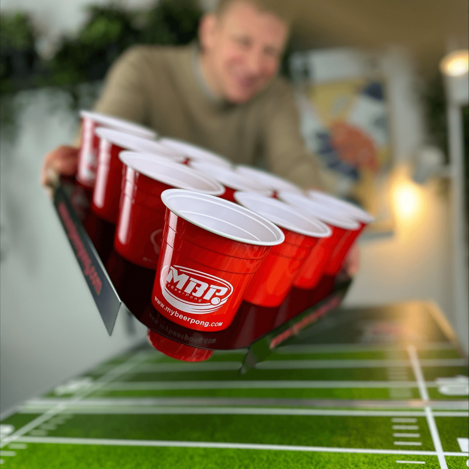 Metall Beerpong Racks 2x