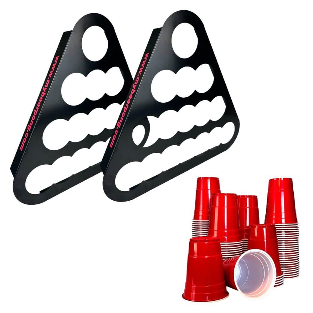 Metall Beerpong Racks 2x