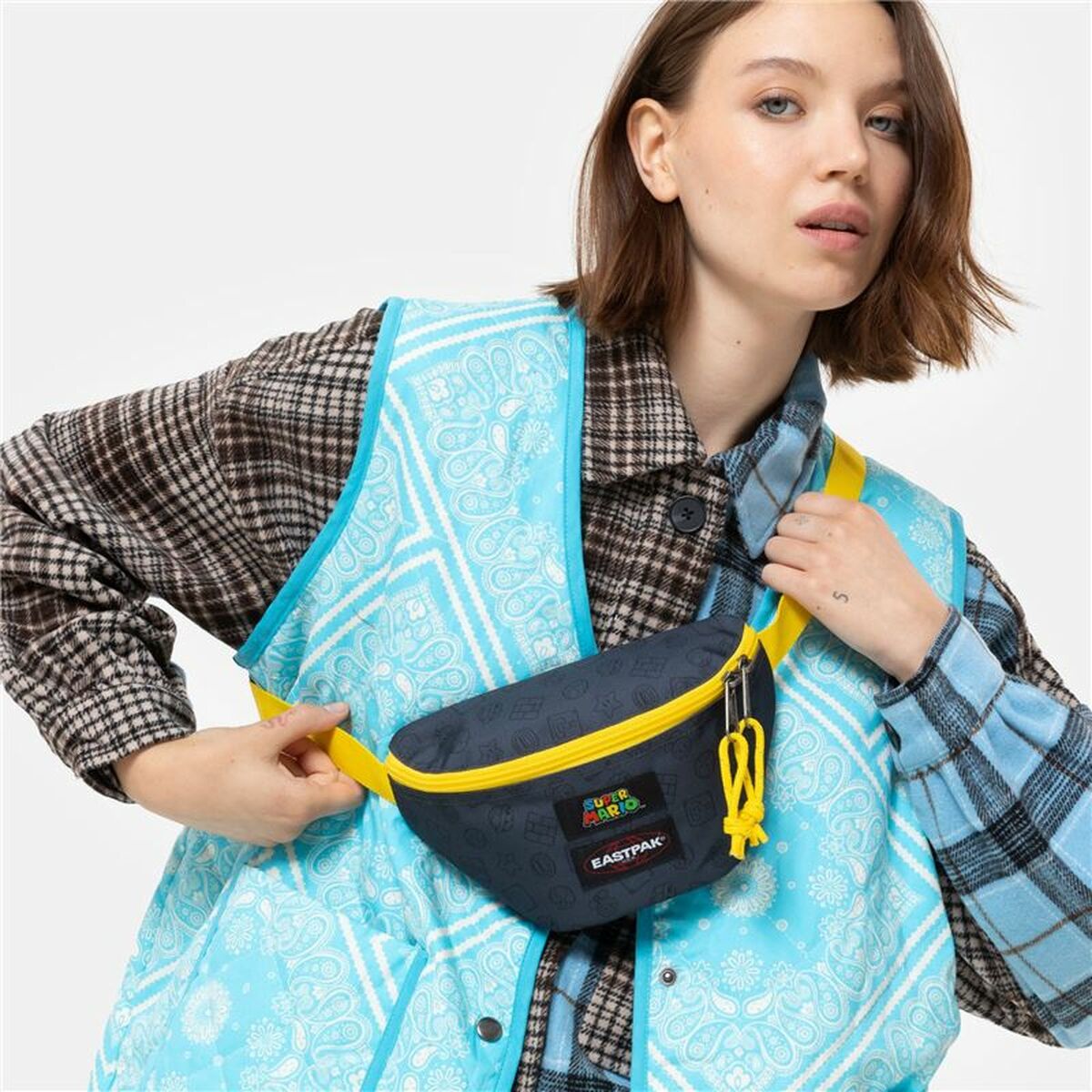 Gürteltasche Eastpak  Springer Super Mario Grau