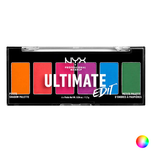 Palette mit Lidschatten Ultimate Edit NYX (1,2 g x 6)