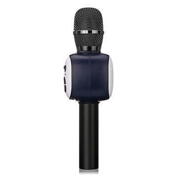 SGODDE Wireless Bluetooth Karaoke Mikrofon Tragbarer KTV Lautsprecher Recorder mit LED Dance Lights