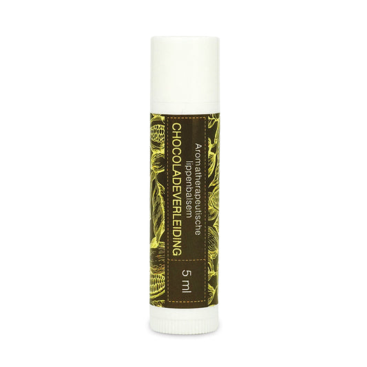 Aromatherapy lip balm &quot;Chocolate Seduction&quot; (nourishing) suitable for sensitive skin