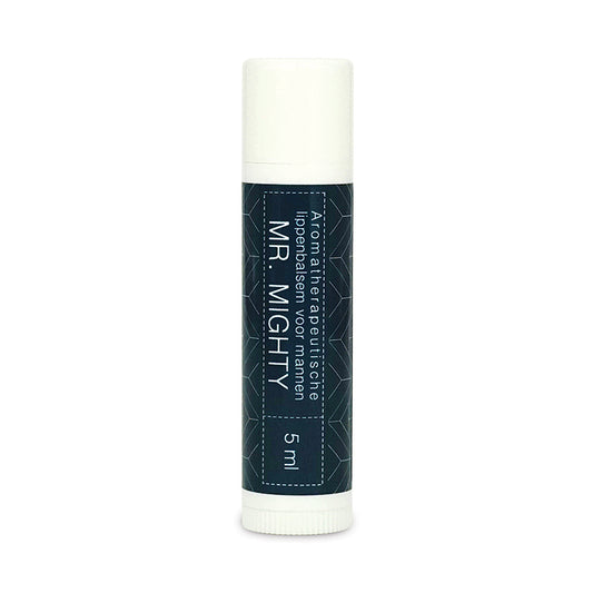 Lip balm for men &quot;Mr. Mighty&quot; (nourishing, scent free, mat effect)