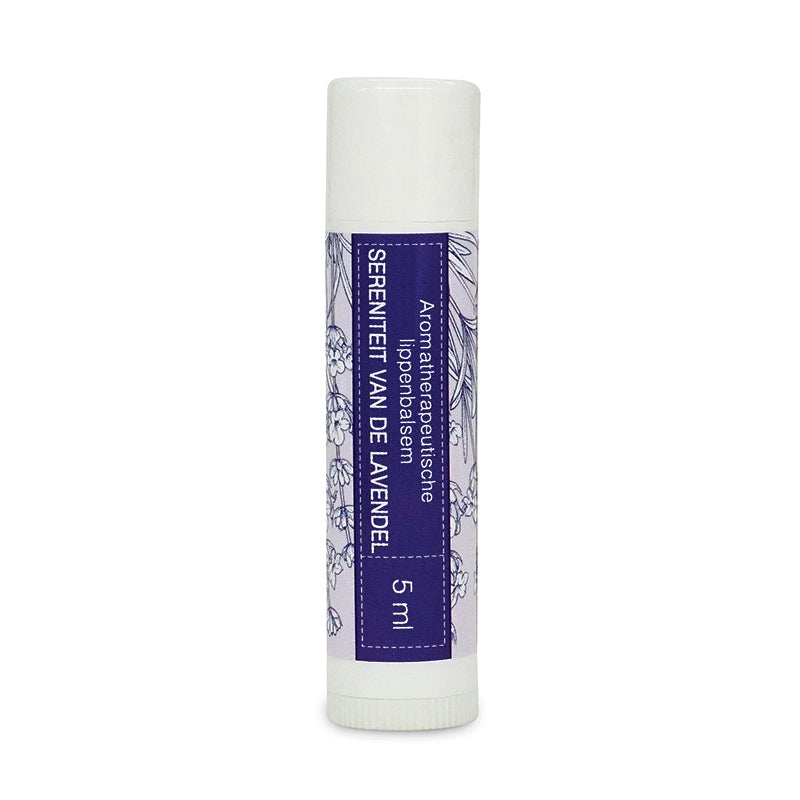 Aromatherapy lip balm "Serenity of Lavenders"  (nourishing) suitable for sensitive skin