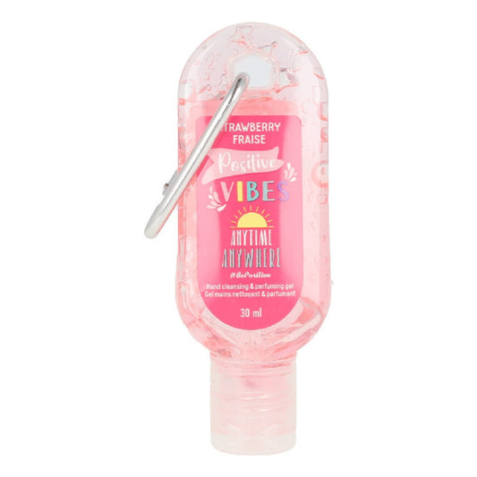 Hygiene-Handgel Take Care Good Vibes Erdbeere Duftend (30 ml)