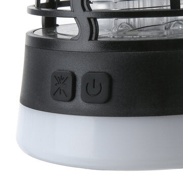 Elfeland 500-1000V LED Elektrisches Mosquito Light mit UV Light Moskito Trap Outdoor IP65 Wasserdicht USB Wiederaufladbar
