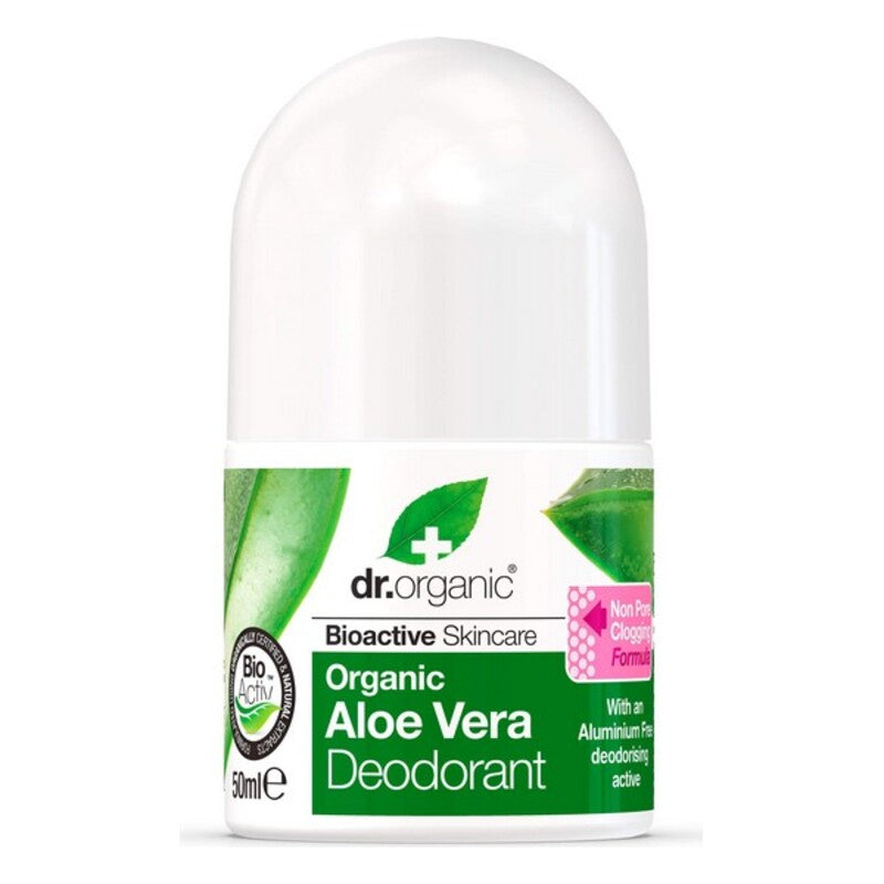 Roll-On Deodorant mit Aloe Vera Bioactive Skincare Dr.Organic (50 ml)
