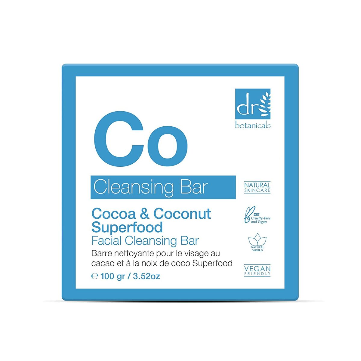 Stück Seife Botanicals Cocoa & Coconut Superfood Reinigungspeeling (100 g)