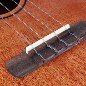 NALU 23 Zoll massive Mahagoni-Ukulele mit Tasche