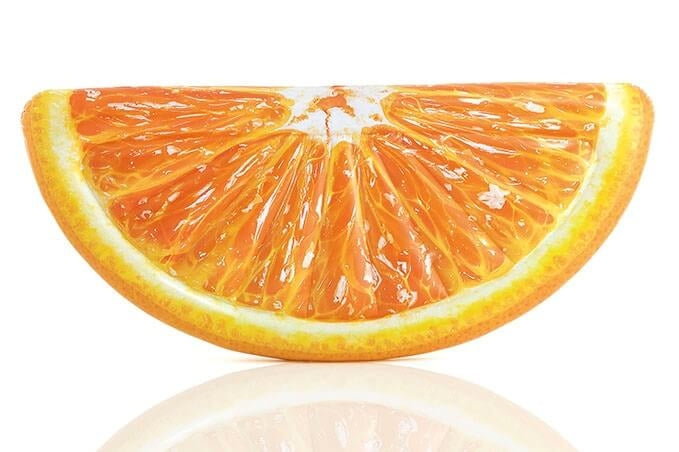 Intex Orangenscheibe Luftmatratze