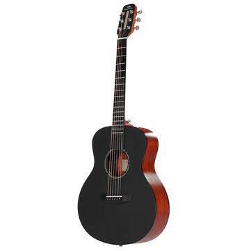 Gitarre Poputar T1 36 Zoll LED Smart Guitar Guitare App BT5.0 Fichte Mahagoni Akustikgitarre Guitarra Musikinstrumente mit Tasche