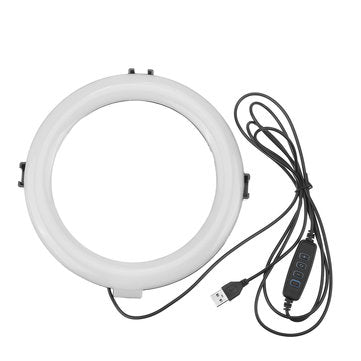 Tragbares Ringlicht LED Make-up-Ringlampe USB-Selfie-Ringlampe Telefonhalter Stativ Fotografie Beleuchtung