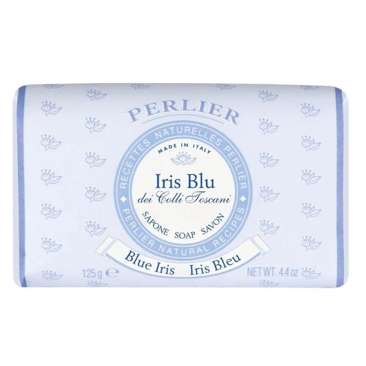 Stück Seife Perlier Iris Blu (125 g)