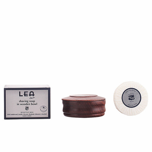 Rasierseife in Holzbowl Lea Classic Sensitive Skin (100 ml)