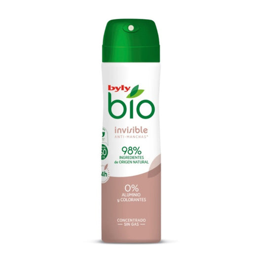 Deospray BIO NATURAL 0% INVISIBLE Byly (75 ml)