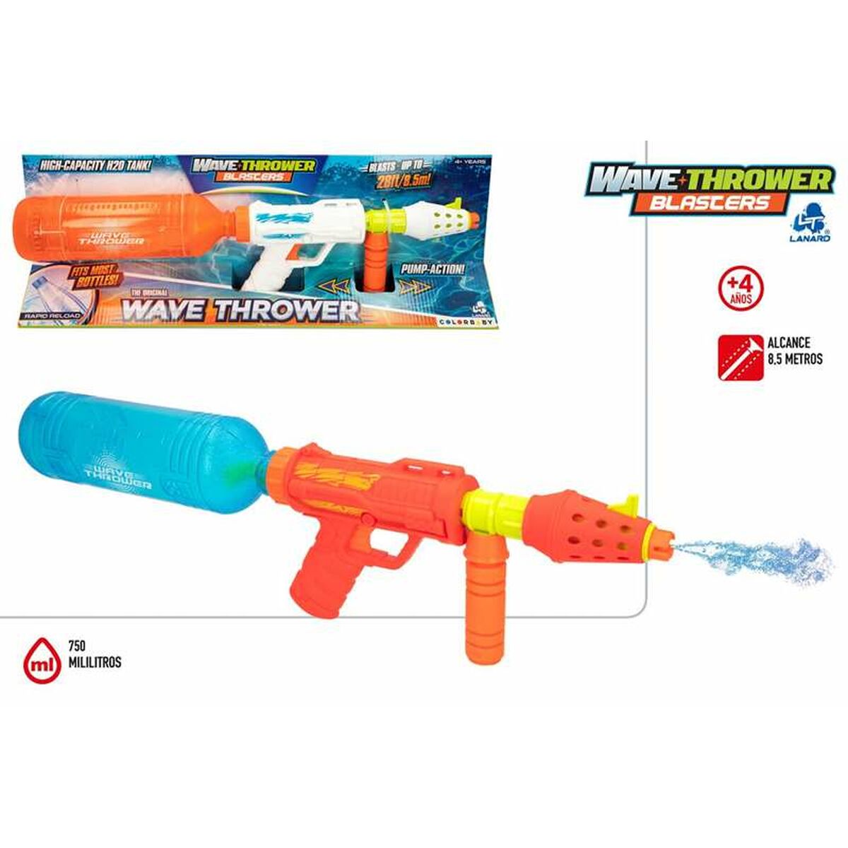 Wasserpistole Color Baby  Wave Thrower Blaster