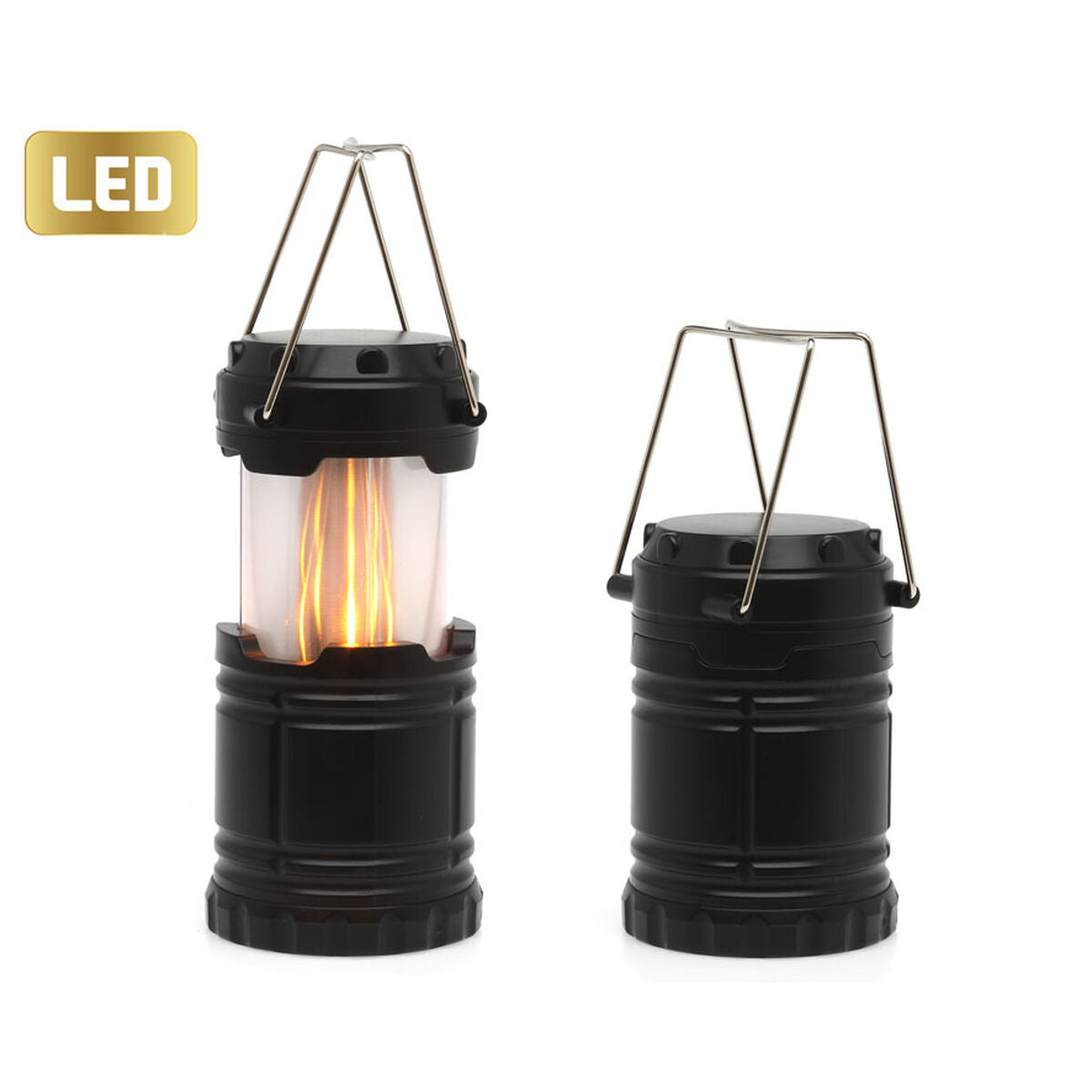Extendierbare LED-Campinglampe mit Griffen
