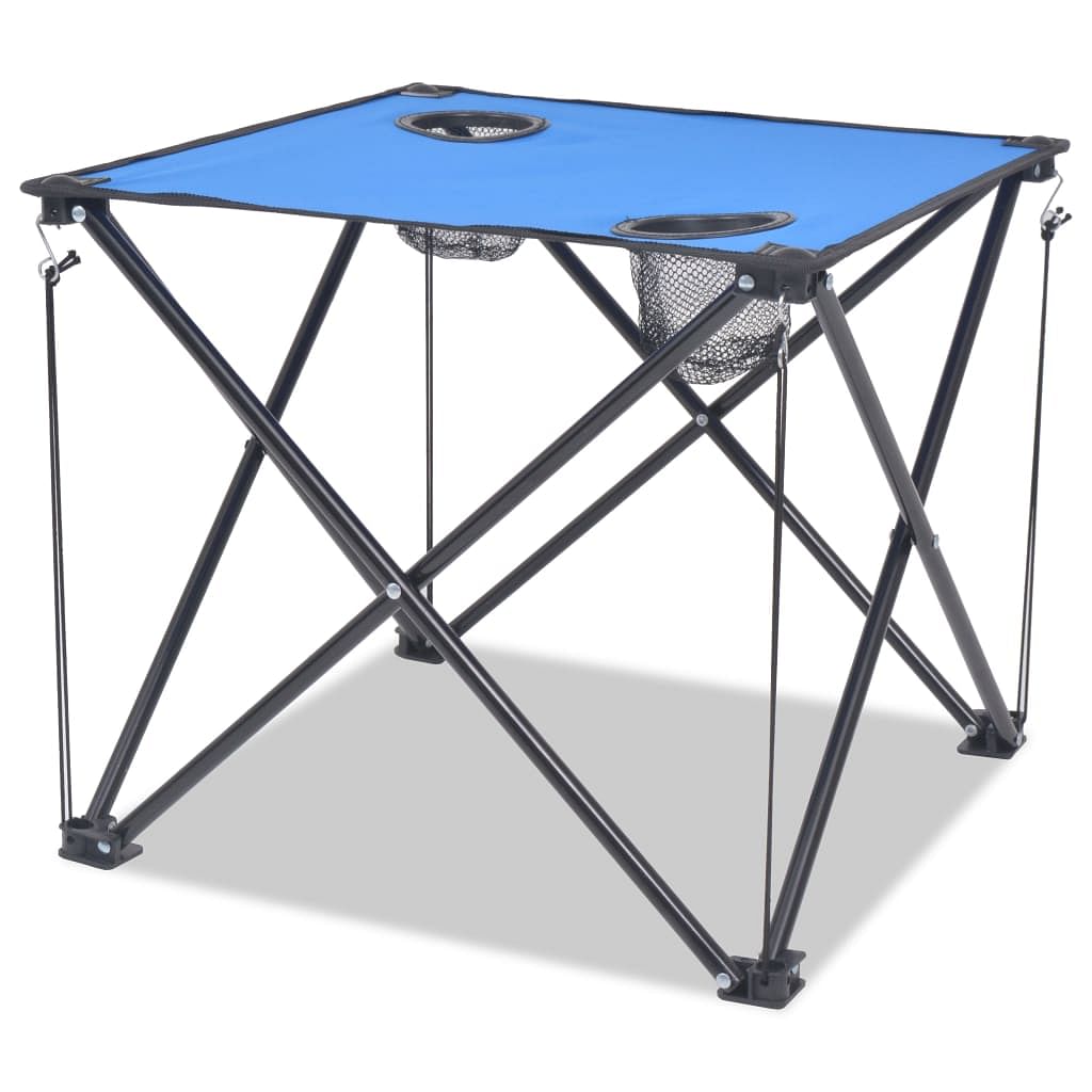 myfestivalgear.de Campingmöbel-Set 5-tlg. Klappbar Blau Festival Shop - myfestivalgear.de Campingstühle