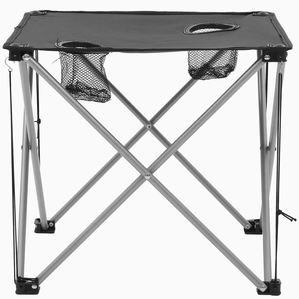 myfestivalgear.de Camping-Sitzgruppe 3-tlg. Set Grau Festival Shop - myfestivalgear.de Campingstühle