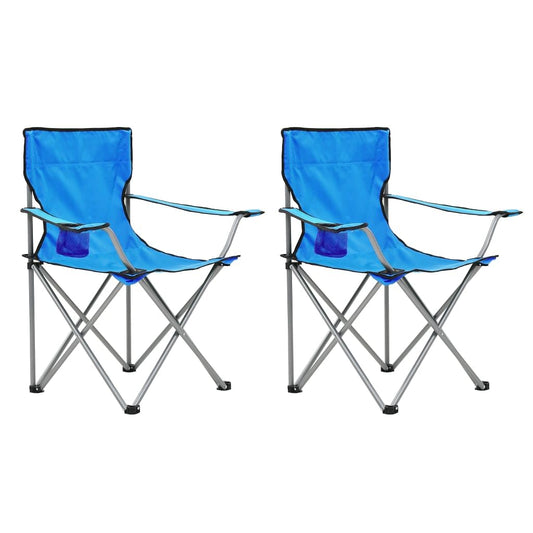 myfestivalgear.de Camping-Sitzgruppe 3-tlg. Set Blau Festival Shop - myfestivalgear.de Campingstühle
