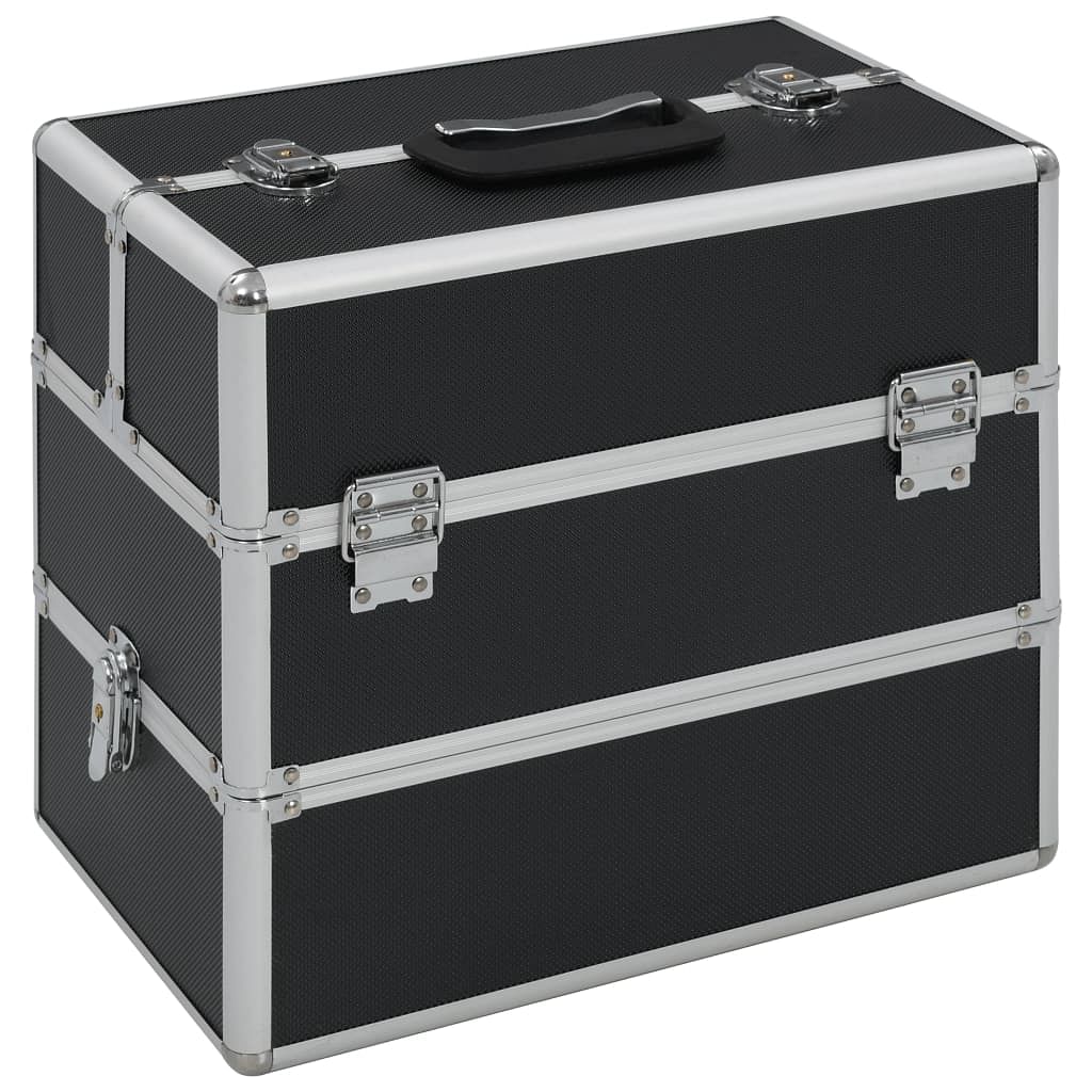 myfestivalgear.de Kosmetikkoffer Aluminium XL Schwarz Festival Shop - myfestivalgear.de Kulturbeutel
