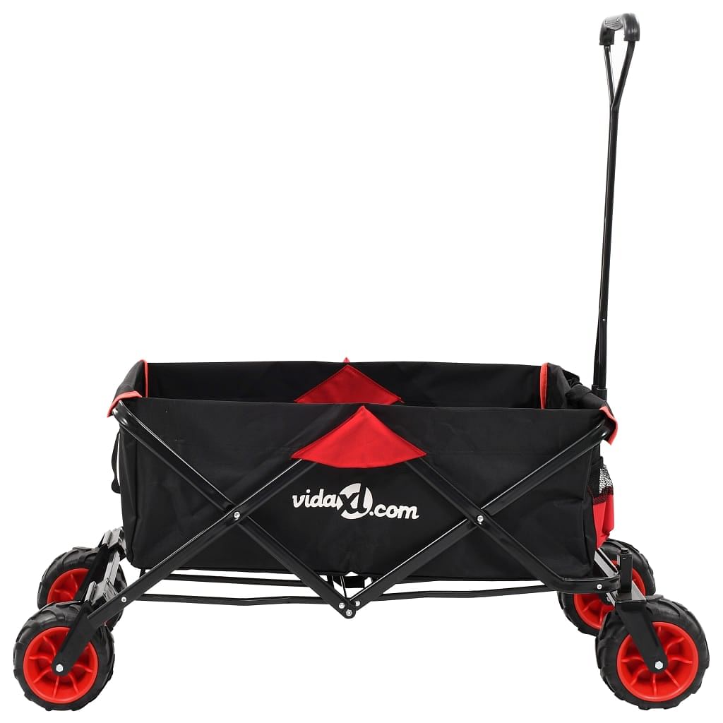 myfestivalgear.de Klappbarer Handwagen Metall Rot/Schwarz Festival Shop - myfestivalgear.de Handwagen