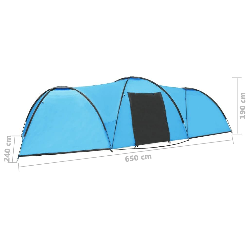myfestivalgear.de Igluzelt 8-Personen Blau Festival Shop - myfestivalgear.de Zelte