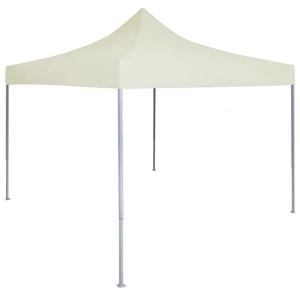 myfestivalgear.de Profi Pavillon Faltbar 2×2 m Stahl Creme Festival Shop - myfestivalgear.de Pavillons