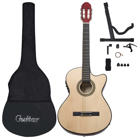 myfestivalgear.de Western Gitarre Set 12-tlg. Hell Festival Shop - myfestivalgear.de Instrumente