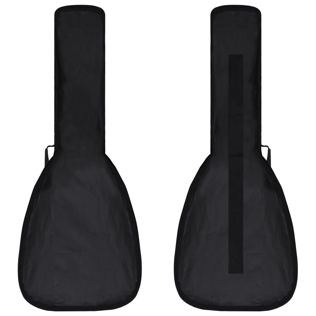 Sopran-Ukulele-Set mit Tasche für Kinder Dunkles Holz 21