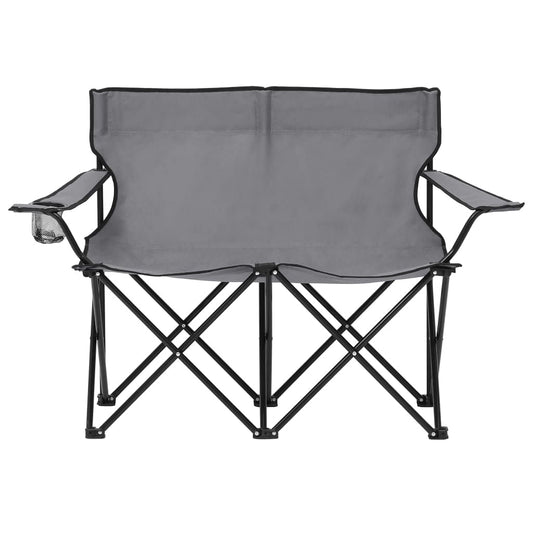 myfestivalgear.de Campingstuhl Duo 2-Sitzer Klappbar Grau Festival Shop - myfestivalgear.de Campingstühle