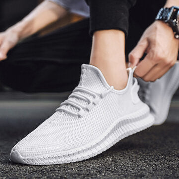 TENGOO Herren Laufschuhe Antibakterielle ultraleichte atmungsaktive Sportschuhe Snockproof Walking Casual Schuhe
