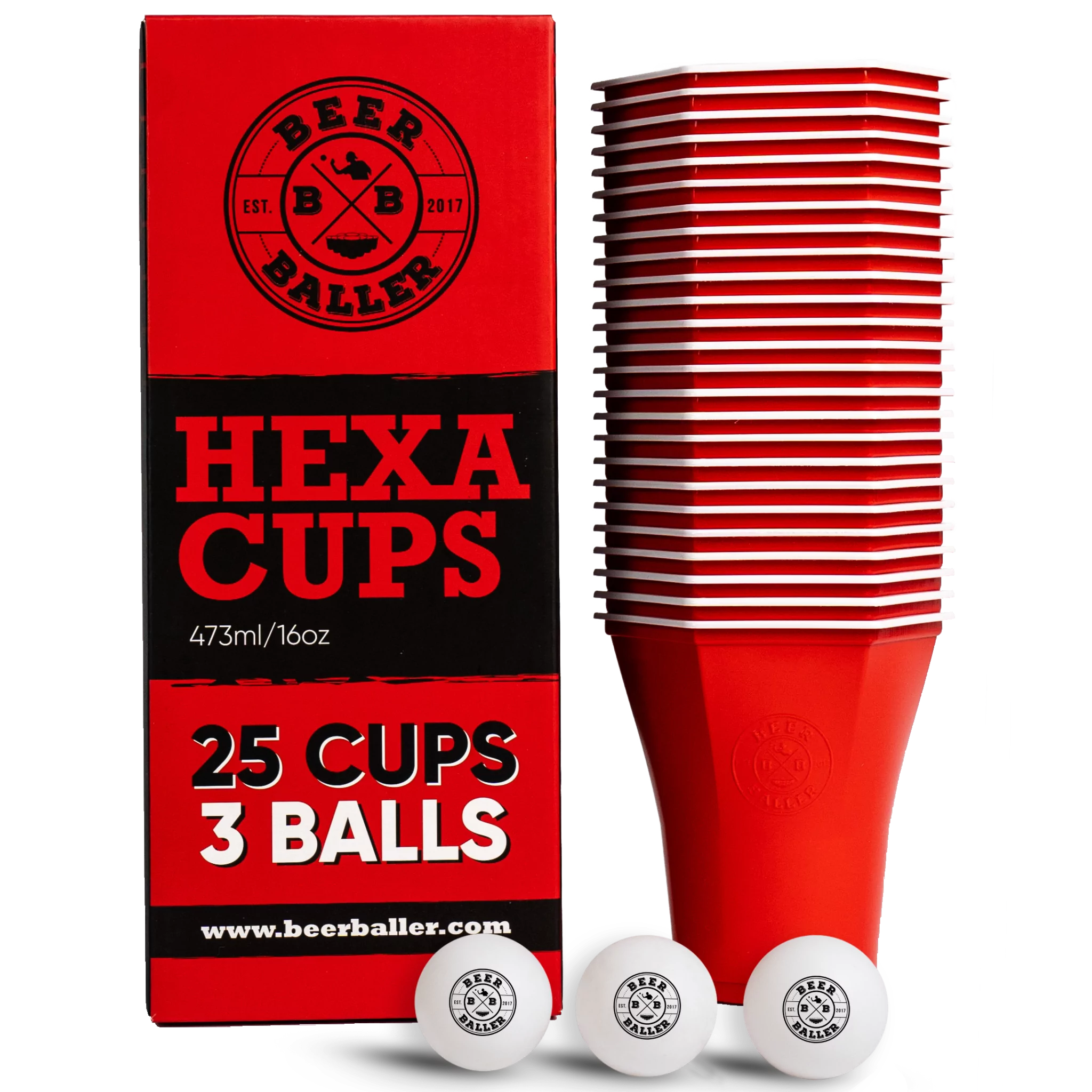BEERPONG - Hexa Cups
