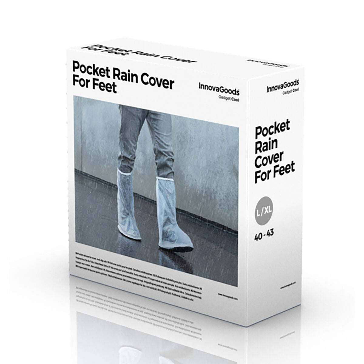 Taschen-Regenüberschuh InnovaGoods 2 Stück