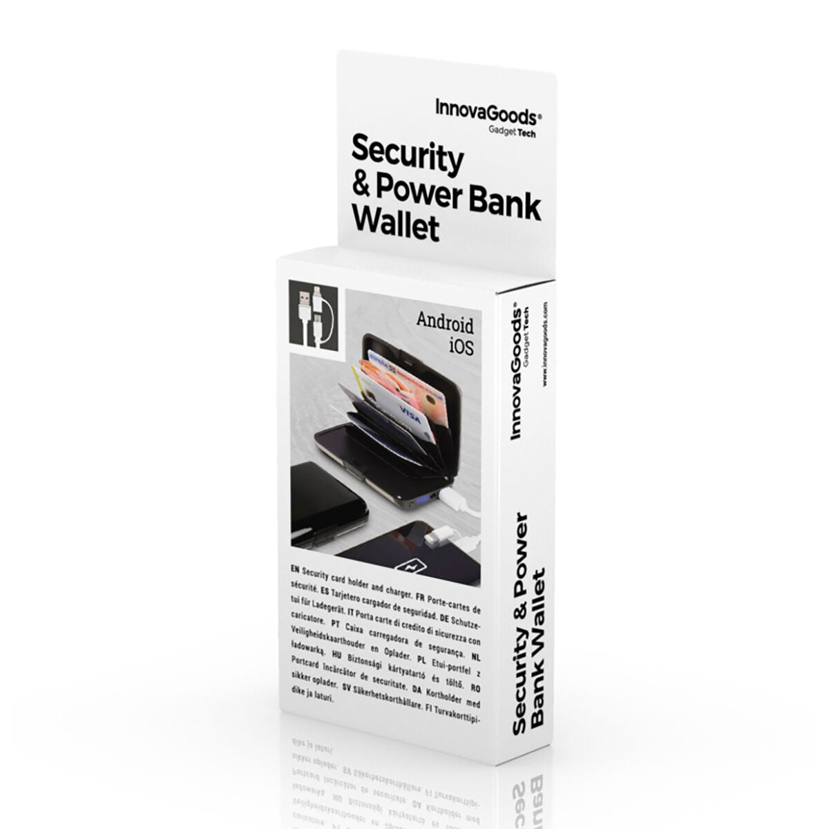 Sicherheits Kreditkartenetui und Power Bank InnovaGoods