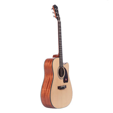 Gitarre Morgan N1-DC / N1-GC A-Klasse Sitika Sperrholz Akustische 41-Zoll-Volksgitarre Anfänger Anfänger Gitarre Männliche und weibliche Schüler Selbstlernende Musikinstrumente