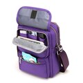 Damen Nylon Travel Passport Bag Crossbody Reisetasche Nützliche Umhängetasche