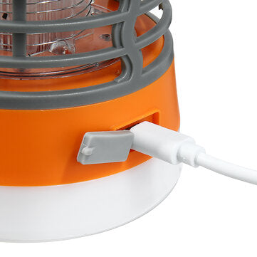 AMBOTHER 5W Elektrische Mosquito Killer Moskito Lampe 3 Arten von Lichtern USB wiederaufladbar IP66 Wasserdichte Outdoor Indoor Moskito Trap