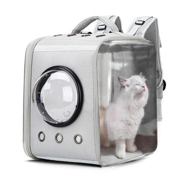 Pet Carrier Bag Atmungsaktiver Astronaut Space Backpack Welpe Katze Cage Transport Bag Capsule Space