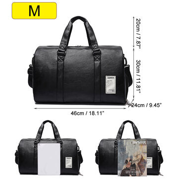 Kunstleder Multifunktionshandtasche Reisetasche