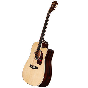 Gitarre Morgan CP600-DC / CP600-GC A-Klasse Sitika Single Board Akustikmodell 41 Zoll Volksgitarre Anfänger Anfänger Gitarre Männliche und weibliche Schüler Selbstlernende Musikinstrumente