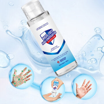 Einweg-Händedesinfektionsmittel 100 ml 75% Alkohol Handgel Antibakterielle Handseife Persönliche Reinigung