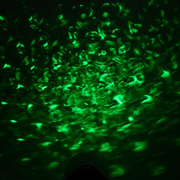Elfeland USB RGB LED Galaxy Projector Light Starry Sky Ocean Music Nachtlicht mit Fernbedienung