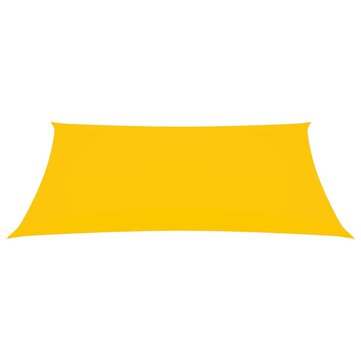 Zonnescherm rechthoekig 2x4 m Oxford Stoff geel