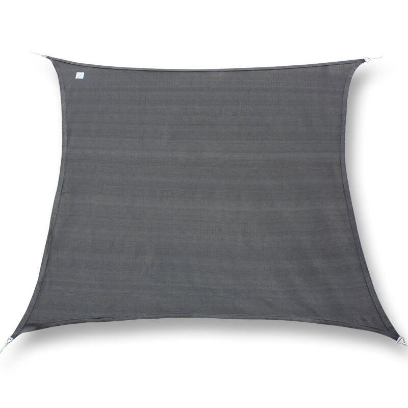 hanSe® Marken Sonnensegel 100% Polyester Rechteck 3x4,5 m Graphit