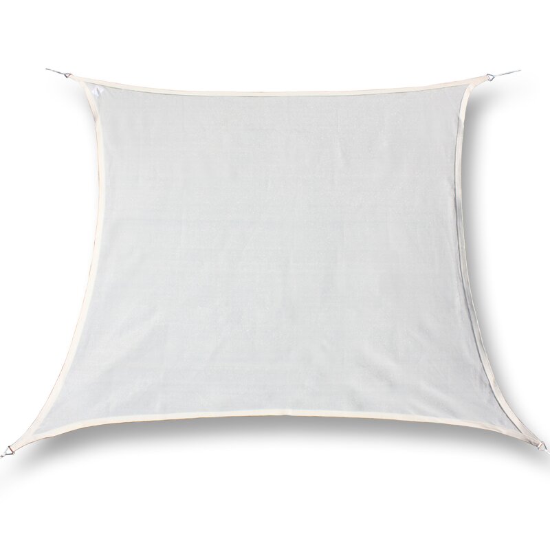 hanSe® Marken Sonnensegel 100% Polyester Rechteck 3x6 m Creme