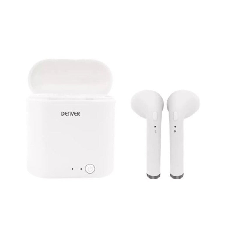 Bluetooth-Kopfhörer Denver Electronics TWQ-40P 400 mAh Weiß
