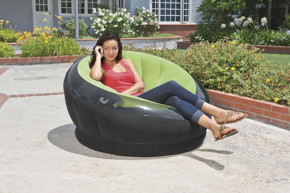 Intex Aufblasbarer Lounge Sessel Empire Grün