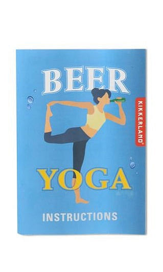 myfestivalgear.de Kikkerland Trinkspiel Bier Yoga Karton Festival Shop - myfestivalgear.de Toys