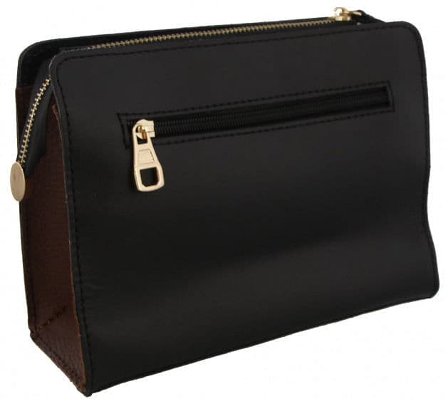 myfestivalgear.de Mh Bijoux Umhängetasche Damen 22 X 17 X 9 Cm Leder Schwarz/Braun Festival Shop - myfestivalgear.de Sport And Casual